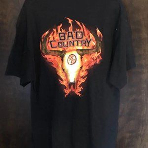 Bad Country Black XLarge Men's T-Shirt